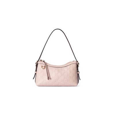 GUCCI GG EMBLEM SMALL SHOULDER BAG ‎847450 (22*14*8cm)